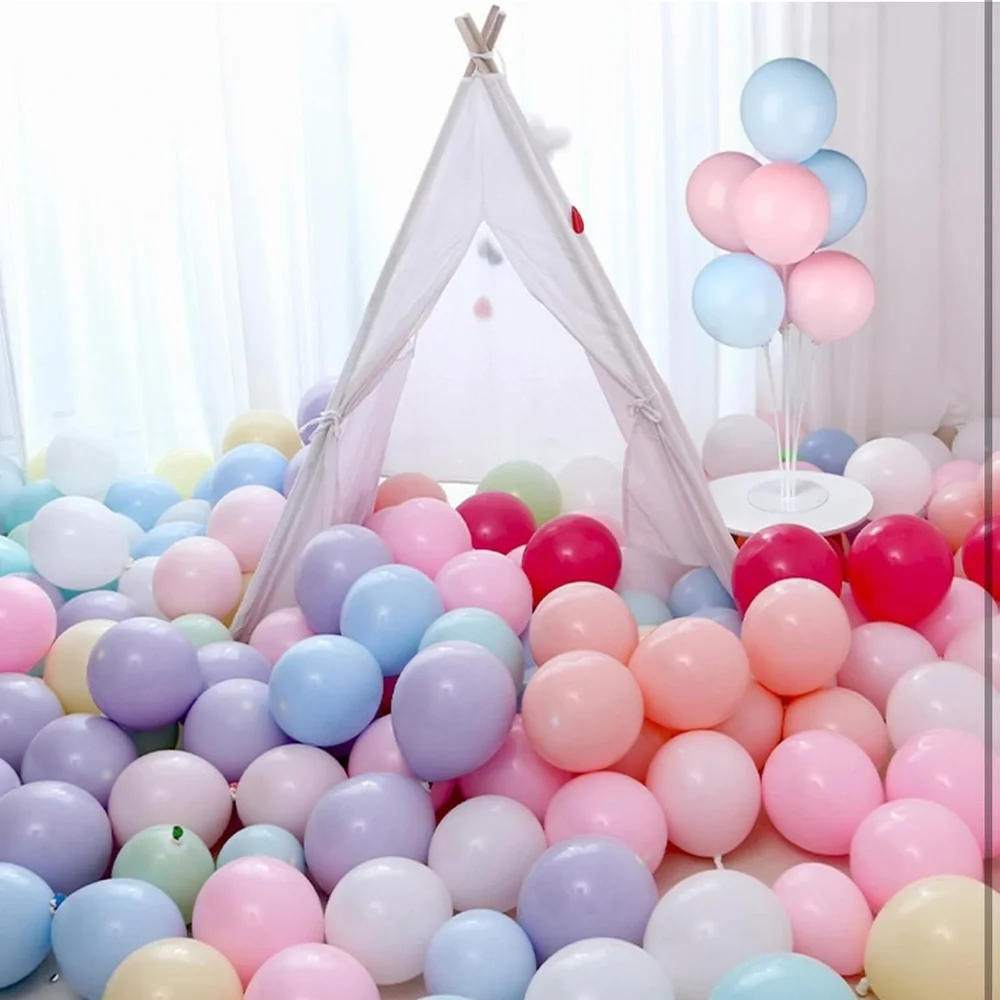 6 Sets Balloon Stand Kits with Base for Table Centerpieces Gender Reveal Party